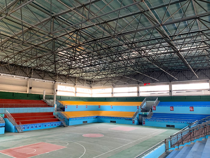 个旧富川体育馆网架